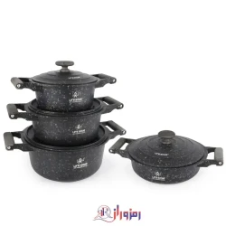 سرویس قابلمه  8 پارچه گرانیت لایف اسمایل P20SF